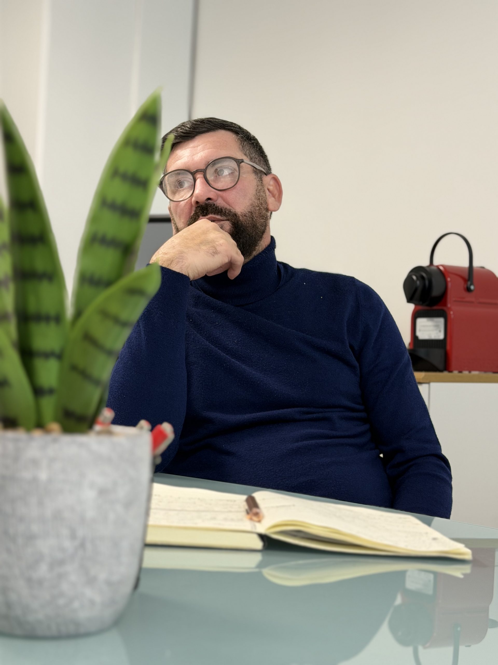 Portrait de Stéphane Manenti, cofondateur de l’AFMEC